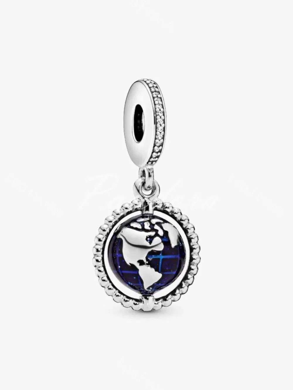 Pandora Spinning Globe Dangle Charm
